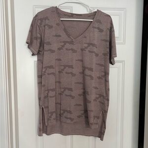 American Eagle Purple Camo Tshirt